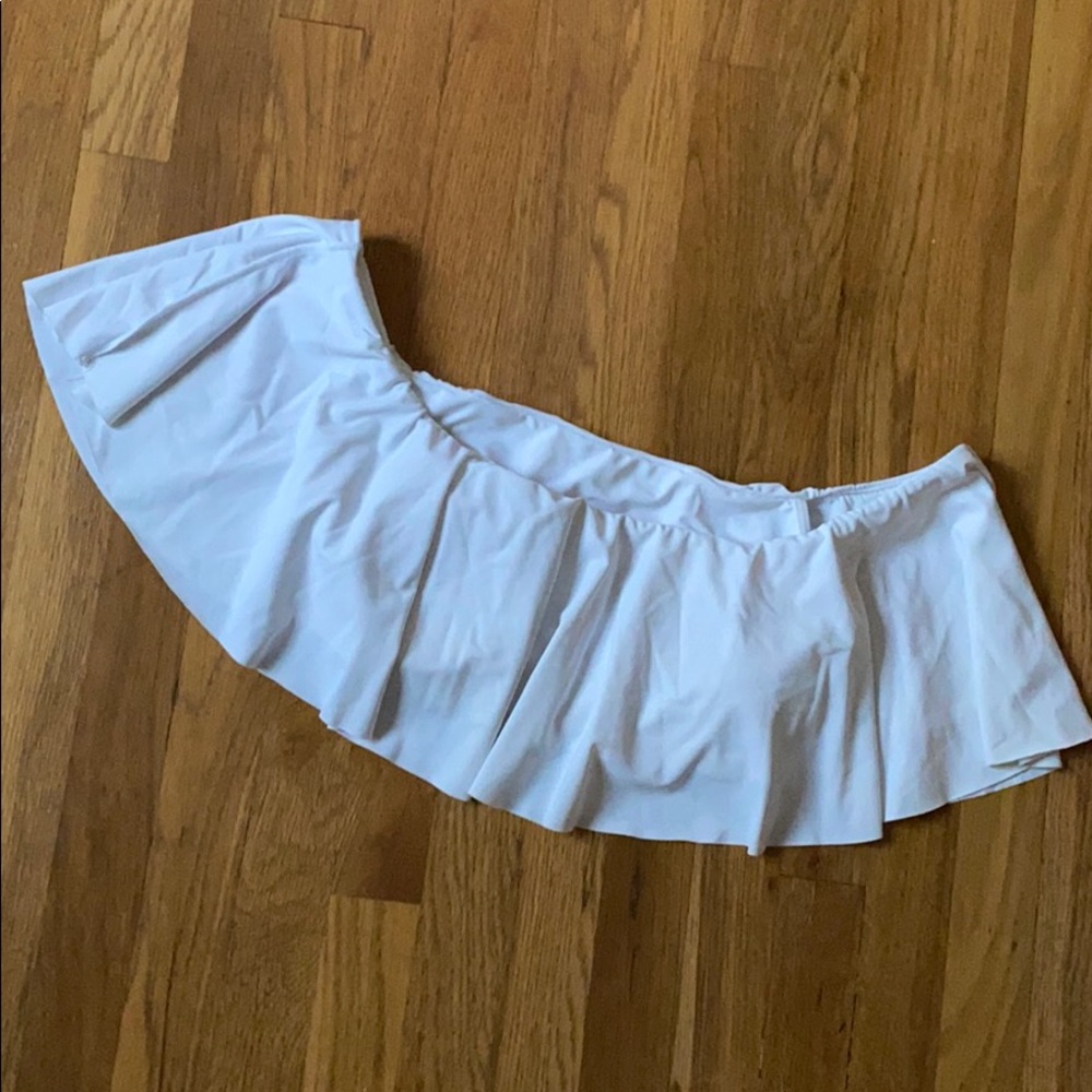 Tempt Me Off Shoulder Ruffled Bikini Top